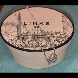 Links of London ball on chain necklace AUTHENTIC!